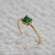Load image into Gallery viewer, March Birthstone Ring