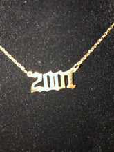 Load image into Gallery viewer, BIRTH YEAR NECKLACE
