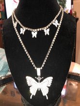 Load image into Gallery viewer, Butterfly Necklace Set