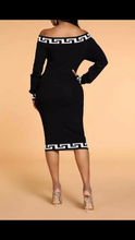 Load image into Gallery viewer, Black and White Dress